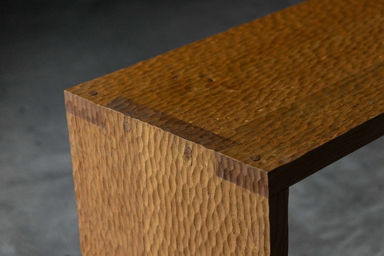 Image 1 of Consola de roble tallada a mano, Francia, principios del siglo XXI