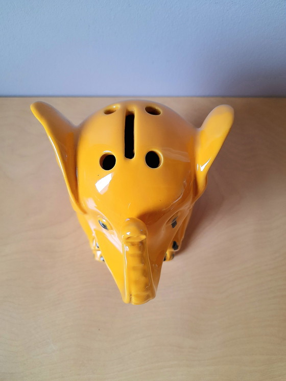 Image 1 of Hucha de cerámica con forma de elefante, 1960