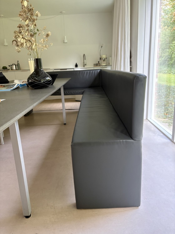 Large Dining Corner Bench – Dining chairs, Leather (photo 2 of 5)