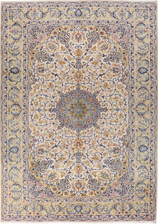 Perzisch tapijt Kashan 3,85 x 2,72 Oosters tapijt fijn nr. 1157