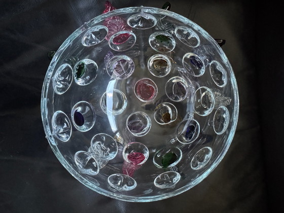 Bořek Šípek „Isotta“ Glass Bowl for Driade (Follies, 1991), Postmodern Design, Decorative Objects, Crystal (photo 9 of 9)