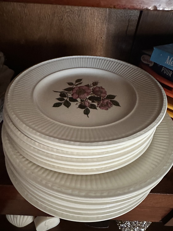 Image 1 of Wedgwood Briar Rose dinnerware in good condition for sale - pick up only