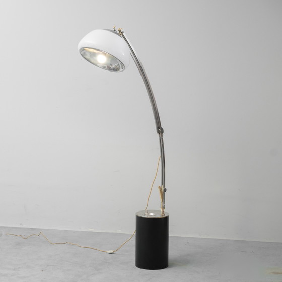 Lampada da Terra Vintage Regolabile con Doppia Illuminazione – Design Moderno Anni '80 – Lampade da terra (photo 6 of 10)