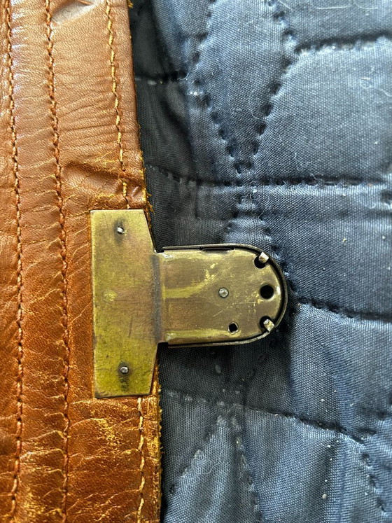 Image 1 of Sac en cuir, vintage, années 1960
