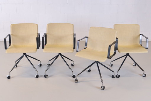 4x Gispen Nomi work geel