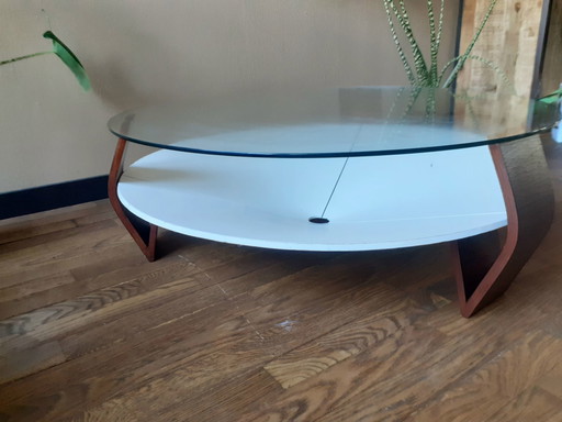 Mesa de centro de la era espacial