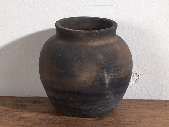 Pequeño jarrón de cerámica antiguo (c.1900) #13 – Jarrones (photo 26 of 34)