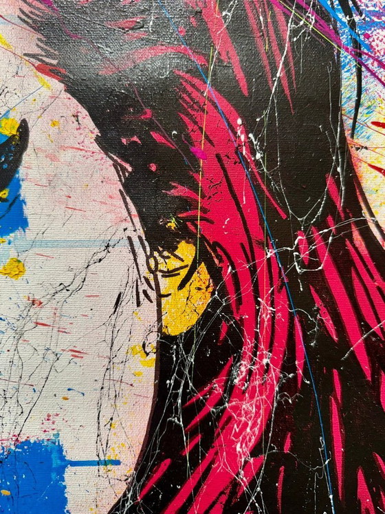Image 1 of Gongas - Amy Winehouse - Artist canvas