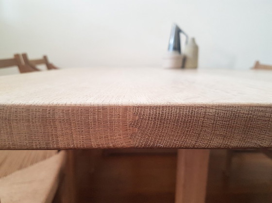 Image 1 of Børge Mogensen BM6286 Mesa de comedor Shaker para Fredericia en roble macizo enjabonado