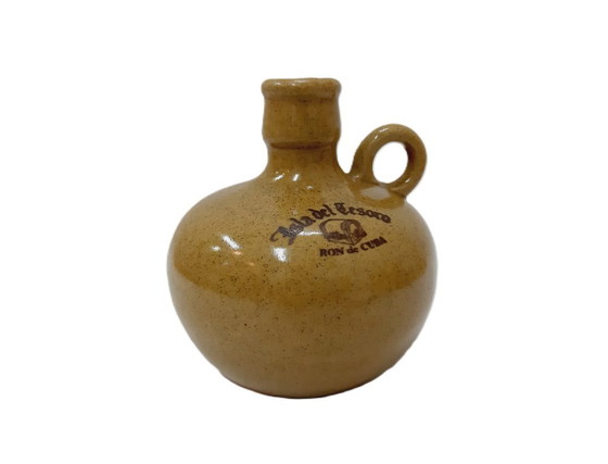 Image 1 of Empty Stoneware bottle, Isla del Tesoro - Ron de Cuba
