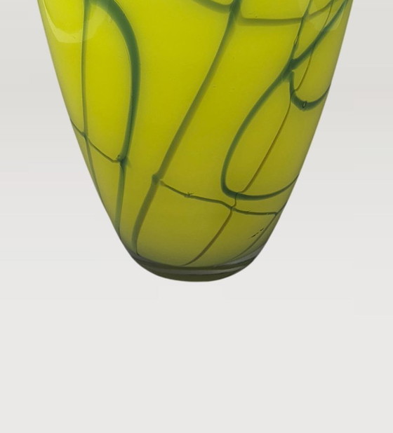 Image 1 of 1960s Large Mid-Century Murano Glass Statement Vase by Dogi