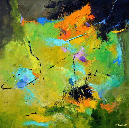 Kleurrijk feest – schilderijen tekeningen, Canvas