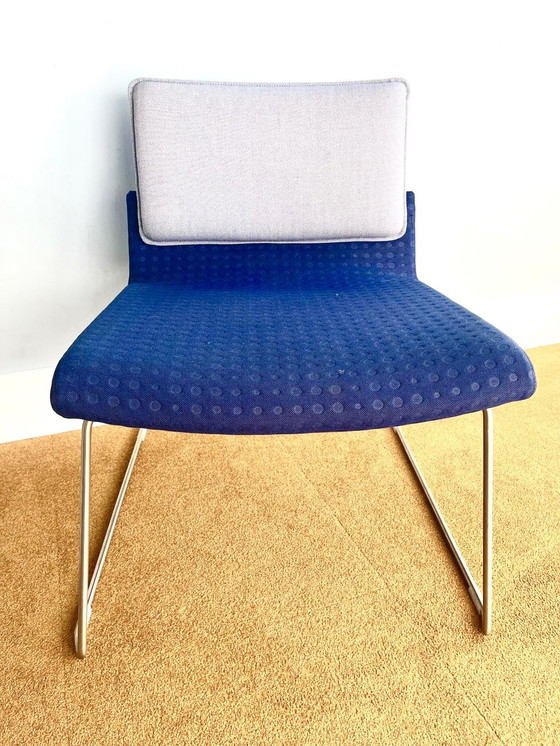 Image 1 of 2 poltrone relax Gispen Triennial in 2 tonalità (blu/grigio-blu)