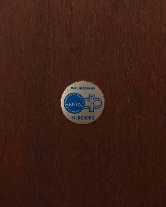 Image 1 of Mid Century Rosewood Round Coffee Table Model 283 by Johannes Andersen for CFC Silkeborg, 1960s