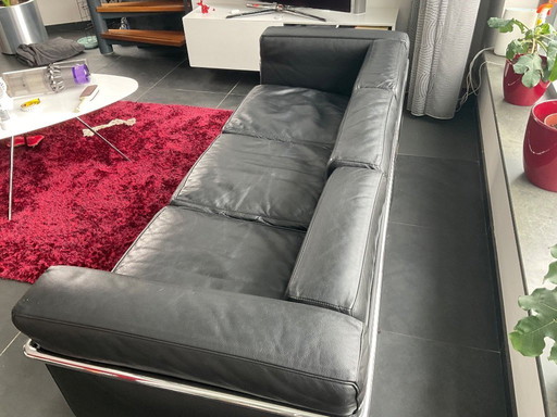 Le Corbusier 3 seater sofa LC2 brand Cassina