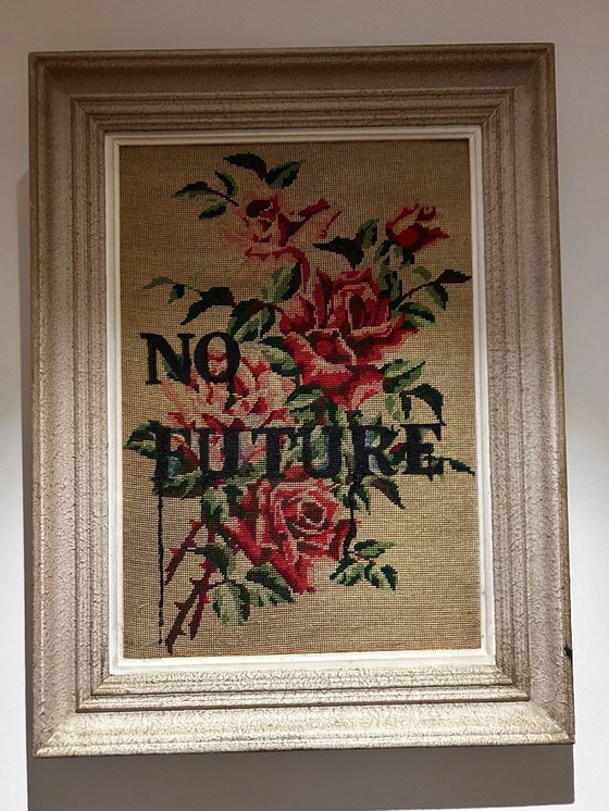 Image 1 of "No Future" tapestry