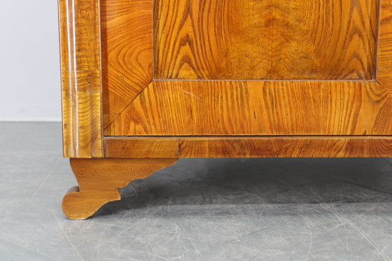 Image 1 of Mobile antico con zona scrittura, finitura noce, anni '30, Cecoslovacchia