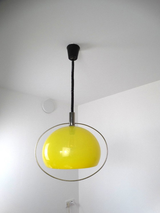 Image 1 of Lampe à suspension vintage Temde Leuchten