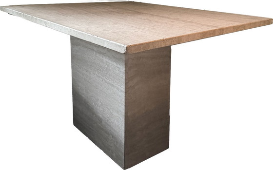 Image 1 of Tavolo in travertino italiano