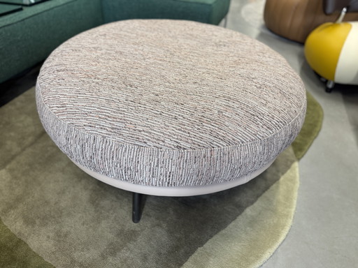 Leolux Rego Voetenbank Oregon stof Raffino Dove