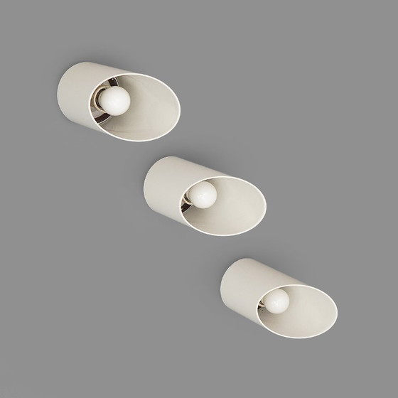 Image 1 of 3 lampade da parete “Obliqua” di Claudio Dini per Bieffeplast, anni ’70
