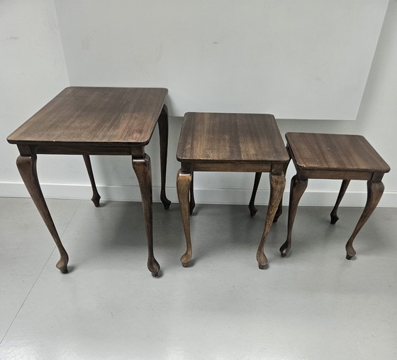 Image 1 of Queen Anne nesting tables