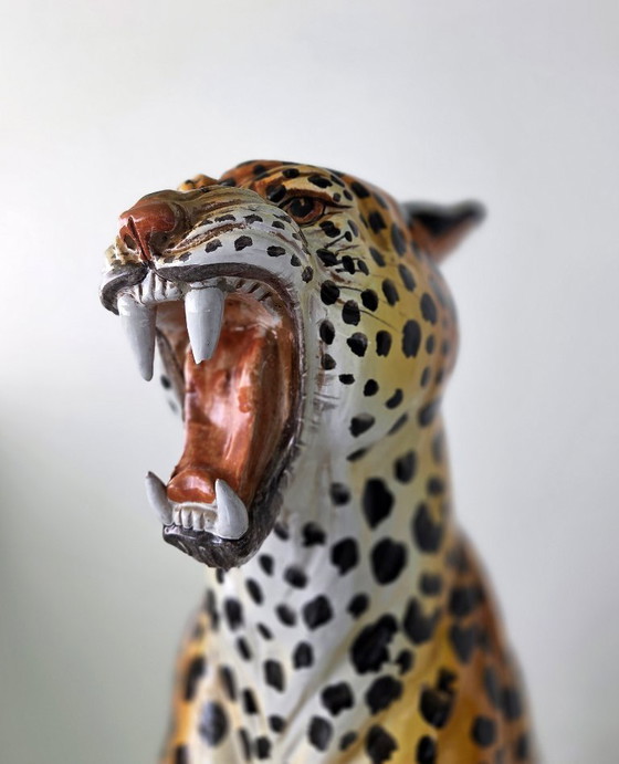 Image 1 of Vintage Keramieken Luipaard