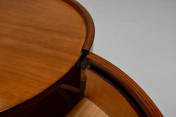 Image 1 of Set of Round Wooden Dry Bars by Mario Sabot, Italy 1970s