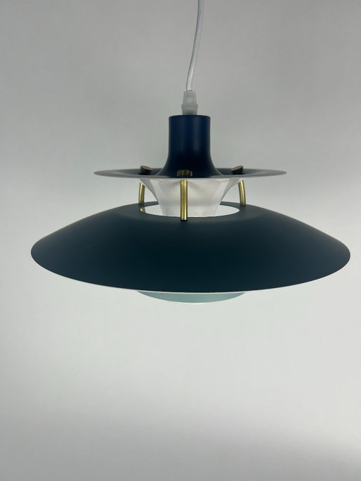 Louis Poulsen PH5 Hues of Blue – hanglampen, Aluminium, Brass