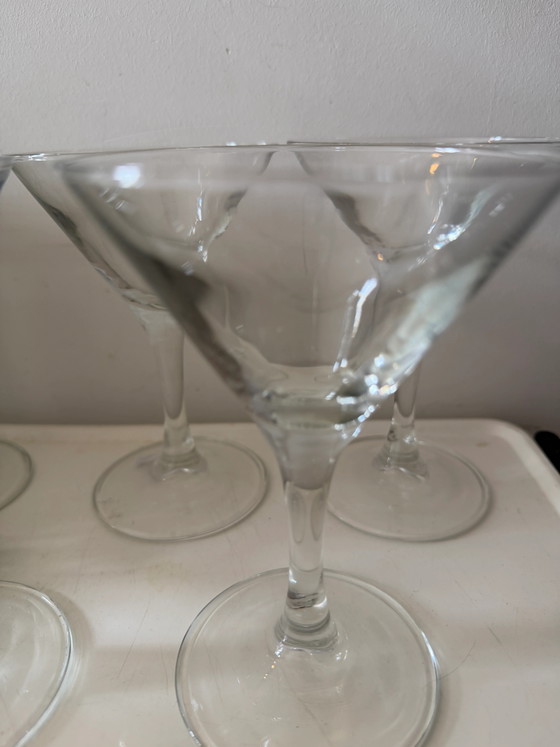 Set of 5 Luminarc Martini glasses – Glass & Decanter, Vintage (photo 3 of 4)