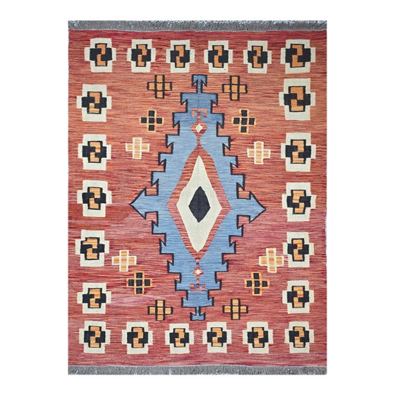 Image 1 of Carpet André Arbus d'après in wool on hand-woven wool 260 cm x 190 cm, 102 in x 74.8 in