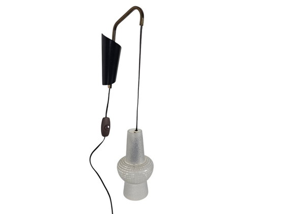 Image 1 of Dutch design - Philips - model NX 14 - satijnglas - 50's - Louis Kalff