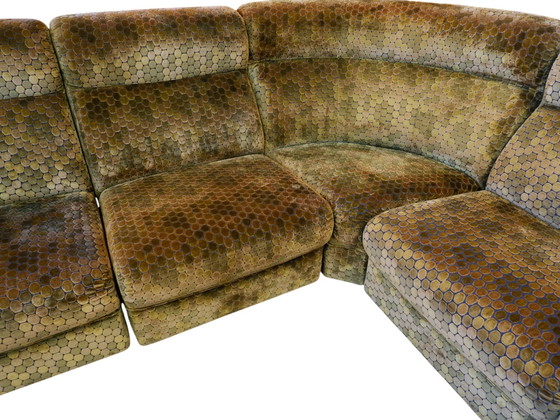 Image 1 of Canapé d'angle modulaire vintage, 1970
