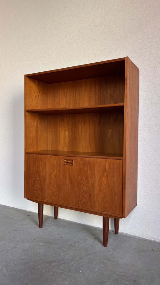 Vintage Deense Boekenkast Teak