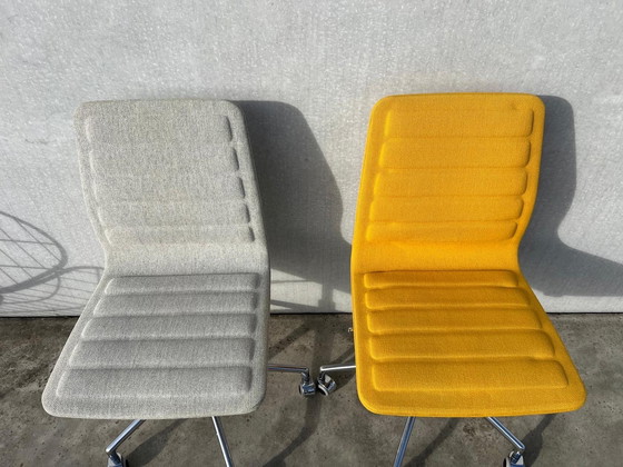 Image 1 of 2x Cappellini Lotus Bureaustoelen