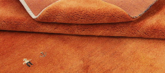 Image 1 of Tapis Gabbeh persan moderne original en laine, 223 x 172 cm, excellent état.