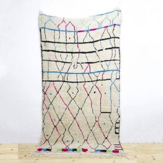 Image 1 of Marokkaanse Wollen Tribale Deken