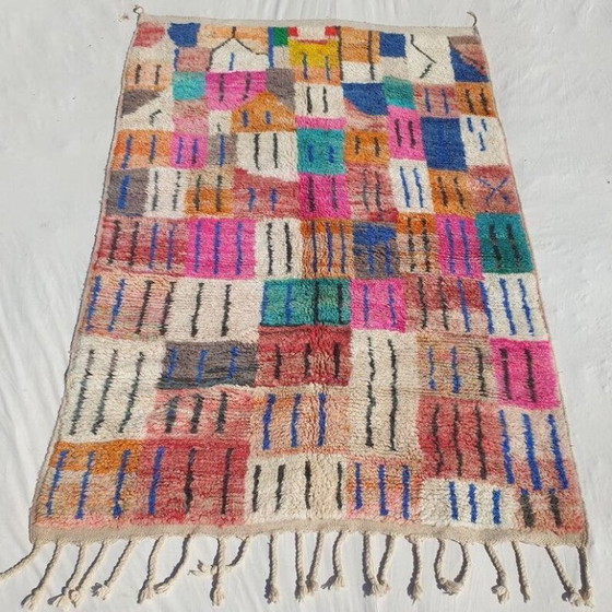 Image 1 of Tapis berbères multicolores en laine 250cmx150cm