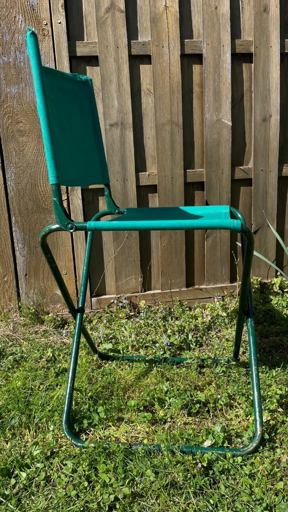 Image 1 of CHAISE pliante CAMPING Vintage