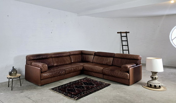 Image 1 of De Sede Ds 77 Sofa Daybed Modulaire Sofa Vintage jaren 60 70 Loft Studio Zitgroep
