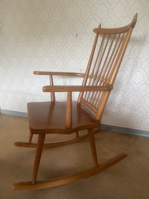 Mid Century Schaukelstuhl