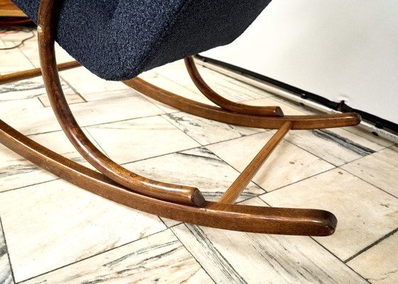 Image 1 of Mecedora de madera curvada de Ton, década de 1960, Checoslovaquia