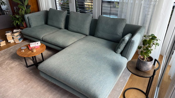 Image 1 of Bonaldo design hoekbank “Lars” met chaise longue 2,90m x 1,70m