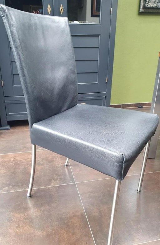 Bert Plantagie dining chairs black