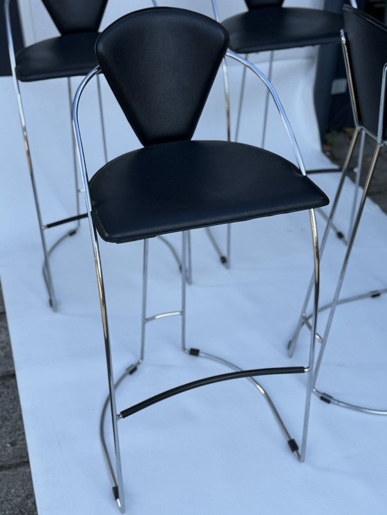 Image 1 of 4 sgabelli da bar post moderni in stile Arben