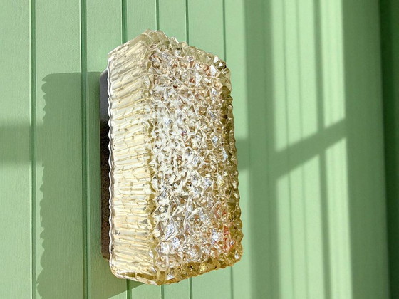 Image 1 of Rechteckige Wand- oder Deckenleuchte mit bündiger Glasfassung