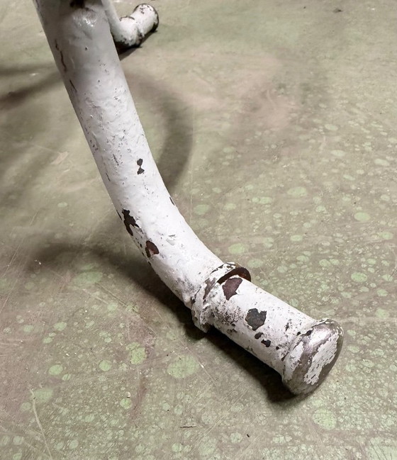 Image 1 of Grey Industrial Workshop Stool, 1960s