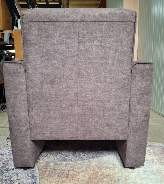 Image 1 of Luxurious armchair in soft fabric, new