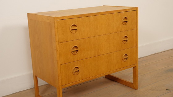 Vintage Ladekast | 3 Lades | Arne Wahl Iversen | Eiken – Ladekasten, Wood (photo 7 of 9)