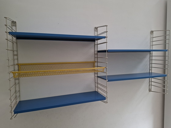 Dubbel Tomado Wandrek, Mid-Century Dutch Design – Metal (photo 2 of 7)